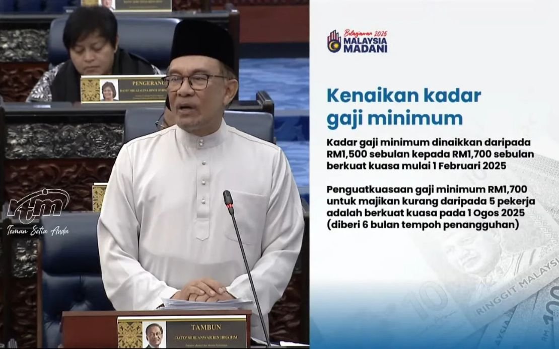 Raising Minimum Wage to RM1,700: A Step Towards Better Quality of Life